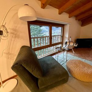 Wohnbereich - Ferienwohnung Tenno
