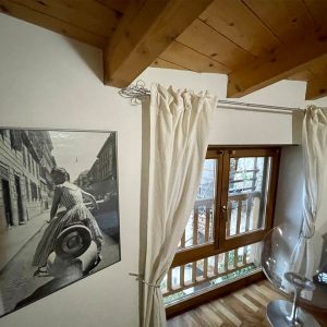 Schlafzimmer - Ferienwohnung Tenno