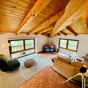 Wohnbereich - Ferienwohnung Tenno