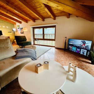 Wohnbereich - Ferienwohnung Tenno